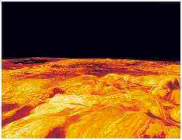 image radar Vnus par Magellan.jpg (9355 octets)